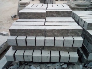 Mini piedra de piedra caliza azul para decoración de jardín, ladrillo con efecto de paisaje, Ideas para bordes de césped, FSBL-016 - Product Image 6