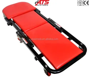 Enredadera de reparación de coche de acero ajustable 2 en 1 creeper/asiento rodante 36"