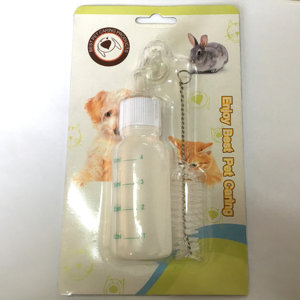 Bán Buôn Mèo Puppy Thỏ Pet Dog Điều Dưỡng Động Vật Ăn Chai Kit Với Bàn Chải Núm Vú Trong Thẻ Vỉ - Product Image 1