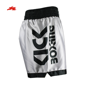 <strong>Muay</strong> <strong>Thai</strong> Kick Boxing <strong>Shorts</strong> Fighting <strong>Shorts</strong> Brand Logo Satin Sportswear <strong>Men</strong> 100% Polyester MMA Custom Design Mma <strong>Shorts</strong> - Product Image 3