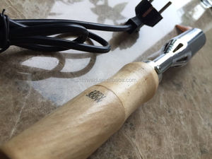 Saldatori elettrici più popolari saldatore per riscaldamento esterno ad alta potenza 300w manico in legno ferro de solda - Product Image 5