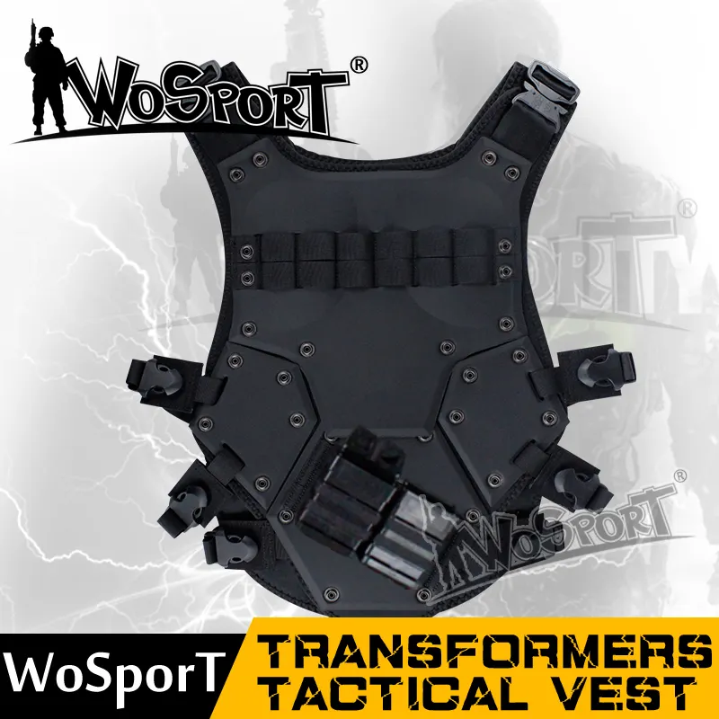 Cường độ cao cơ thể chiến đấu bảo vệ nylon tactical vest đối với quân đội