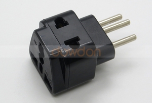 Séparateur de prise suisse blanc noir UK AU US EU vers la suisse prise d'alimentation ca adaptateur de convertisseur de voyage adaptateur de prises domestiques - Product Image 3
