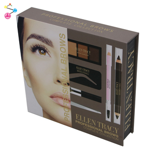 Lujosa Etiqueta Privada, vendedor cuadrado de pestañas, maquillaje personalizado, embalaje cosmético, lápiz de cejas, cepillo, tijeras, caja de papel - Product Image 1