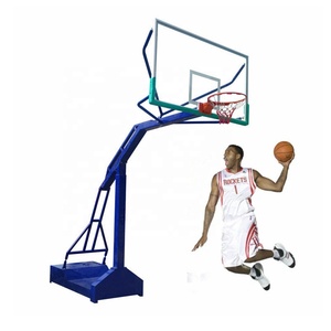 Soporte <span class=keywords><strong>de</strong></span> baloncesto <span class=keywords><strong>de</strong></span> acero con equipo <span class=keywords><strong>de</strong></span> corte hidráulico eléctrico controlado por Smartwatch - Product Image 1