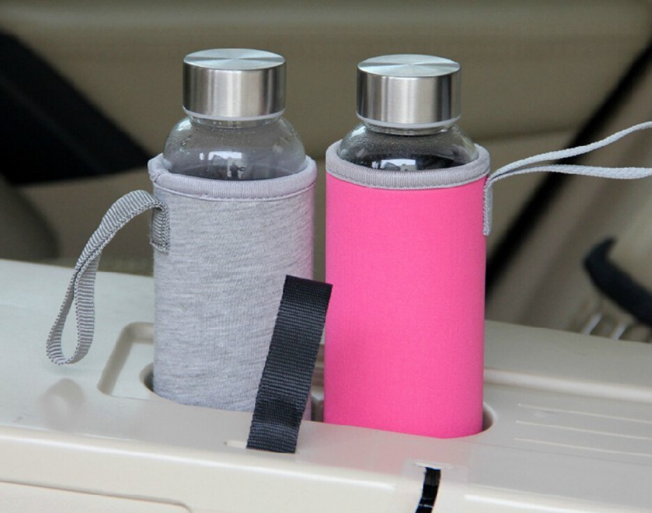 Set of 6 500ml Glass Beverage Bottles