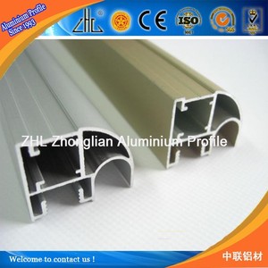 Hot!!! Nhôm Hồ Sơ Đùn Nhôm Hồ Sơ, Trượt Cửa Tủ Quần Áo Đường Ray, Nhôm Tủ Quần Áo Cửa Khung - Product Image 5