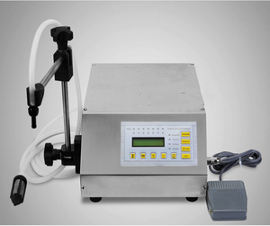 Mini Manual <strong>Small</strong> Scale Liquid <strong>Water</strong> Oil <strong>Pet</strong> Plastic Glass <strong>Bottle</strong> <strong>Filling</strong> <strong>Machine</strong> - Product Image 6