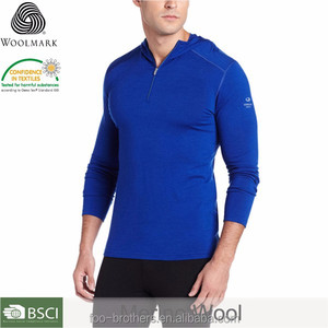 Hombres ligero el campamento base Merino lana con capucha - Product Image 2