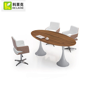 Bonne qualité salle de Réunion moderne ronde café table de négociation - Product Image 1