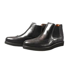 Bottes <span class=keywords><strong>Chelsea</strong></span> en cuir de vache décontractées à la cheville courte, nouveau style, <span class=keywords><strong>prix</strong></span> abordable pour hommes - Product Image 2
