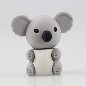 Fournitures éducatives mignonnes 3D ours koala en <span class=keywords><strong>forme</strong></span> d'animal ensemble <span class=keywords><strong>gomme</strong></span> pour enfants - Product Image 5