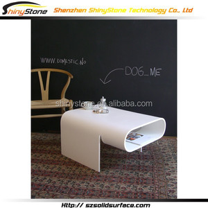 Hình Dạng Bất Thường Vuông Hình Dạng Rắn Bề Mặt Đá Cẩm Thạch Bàn Cà Phê Bằng Đá Cẩm Thạch Trung Tâm Bảng - Product Image 2