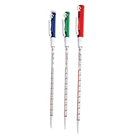 Gelsonlab HSG-269 Ensemble de 3 pompes à pipettes : 2 ml bleu, 10 ml vert, 25 ml rouge Pompe à pipette portable pour laboratoire