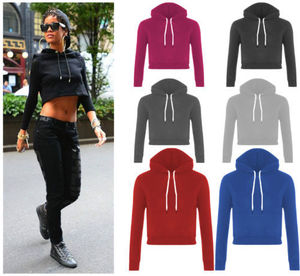 El último diseño al por mayor de las mujeres con capucha sudadera llanura de manga larga sudadera - Product Image 1