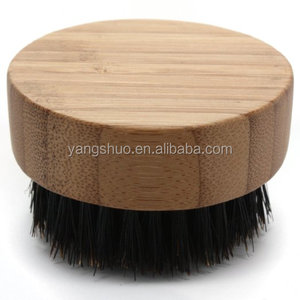 Vente en gros ensemble de blaireaux de rasage compacts ronds en bambou à poils de sanglier <span class=keywords><strong>brosse</strong></span> à <span class=keywords><strong>barbe</strong></span> de type laser - Product Image 3