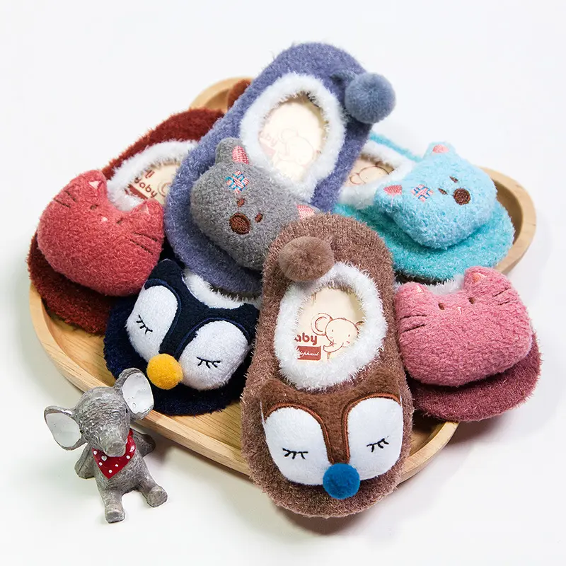 Kleine Bestellung akzeptieren Korea Cartoon Tube Socken Kinder Baumwoll socken