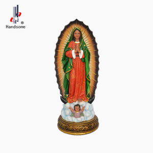 12 Inch Our Lady Of Guadalupe Resin Mexico Religious Figurine