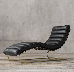 Lederen Chaise Lounge Designer Meubels Reproductie Mid Century