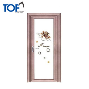Porte battante en <span class=keywords><strong>aluminium</strong></span> pour salle de bain Prix Inde Design Porte en <span class=keywords><strong>aluminium</strong></span> pour salle de bain - Product Image 2
