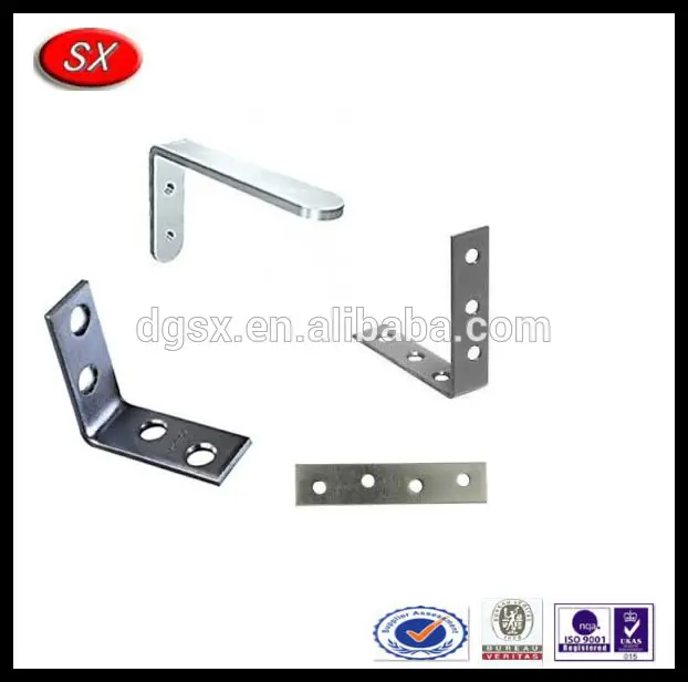 soportes de montaje de aluminio de aceroinoxidable de metal que estampa piezas de soporte soporte de metal hecho en china