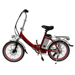 Melhor preço de alumínio bicicleta dobrável design de beleza elétrico (THP-052)