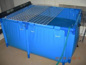 Ziao — réservoir de présentation de poissons FCS1507, pliable, avec support en PVC et en tissu - Product Image 3