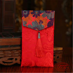 2020 paquete rojo sobre rojo de Año Nuevo Chino hong <span class=keywords><strong>bao</strong></span> con impresión personalizada angpow angbao - Product Image 2