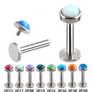 2023 Groothandel Mode Rvs <span class=keywords><strong>Labret</strong></span> Tops Oor Neus Ring Lichaam Piercing Helix Stud Sieraden - Product Image 3