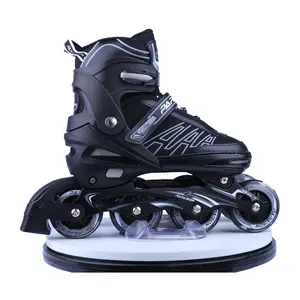 PAPAISON פופולרי inline סקייט 4 גלגלים נשלף 80mm patines דה 4 ruedas profesionales