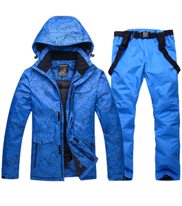 New Design High Quality Hot Sell Men Women Couple Warm Thick Outdoor <strong>Waterproof</strong> <strong>Winter</strong> Ski Pants Ski Suit Ski <strong>Jacket</strong> - Product Image 4