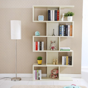 Tủ Sách Treo Tường Thiết Kế Hiện Đại Giá Rẻ Đơn Giản Với Kệ Mở Màu Trắng - Product Image 1