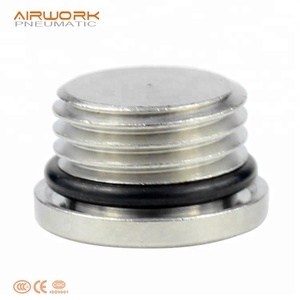 <span class=keywords><strong>Bouchon</strong></span> <span class=keywords><strong>d</strong></span>'extrémité en laiton fileté mâle à tête hexagonale intérieure - Product Image 4