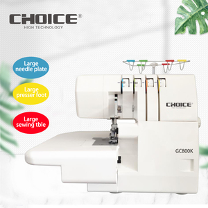 Máquina <span class=keywords><strong>de</strong></span> <span class=keywords><strong>Coser</strong></span> <span class=keywords><strong>Overlock</strong></span> <span class=keywords><strong>de</strong></span> Doble Aguja y 4 Hilos GC-800K - Product Image 2
