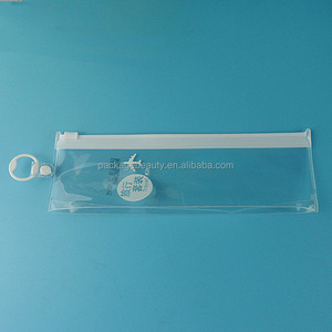 Mềm Nhựa PVC Bàn Chải Đánh Răng Du Lịch <span class=keywords><strong>Kit</strong></span> Bao Bì Zipper <span class=keywords><strong>Bag</strong></span> Với Xử Lý - Product Image 3