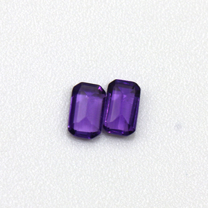 Collane di Alta Qualità con Pietra di Ametista Viola Taglio Ottagonale, Gemme Naturali in Vari Colori: Bianco, Rosa, Verde, Giallo - Product Image 3