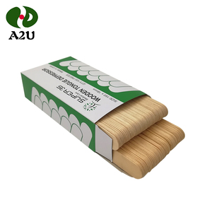 Espátula de madera de <span class=keywords><strong>abedul</strong></span> desechable para maquillaje, utensilios de cocina, pinzas de soporte - Product Image 6