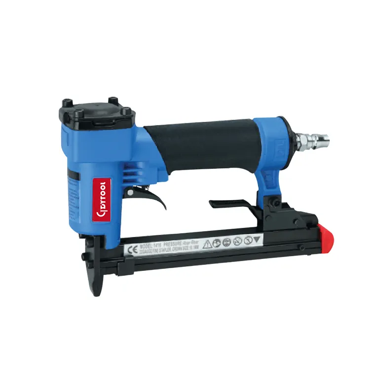 Ga.22เครื่องเย็บกระดาษนิวเมติก Gdy-1416A, Haubold 1400คุณภาพสูง3/8 ''Fine Crown Stapler สำหรับเฟอร์นิเจอร์ Air Staple Gun