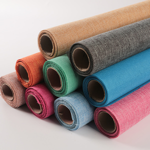 48cm 5 Yards Poly Burlap Mesh Rolls for Flower <strong>Wrapping</strong> <strong>Paper</strong> <strong>Wedding</strong> - Product Image 3