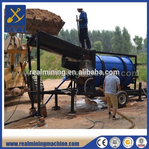 10 tấn mỗi giờ vàng máy sàng quặng mỏ rửa thực vật msi vàng thiết bị khai thác mỏ để bán - Product Image 5