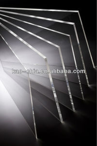 Clear Acrylic <b>Sheet</b> PMMA Board Solid <b>Plastic</b> Panel Custom Cut Display Display for Signage Decor - Product Image 5