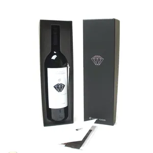 Caja de papel China para vino, oferta Caja de regalo para vino, bolsa para vino