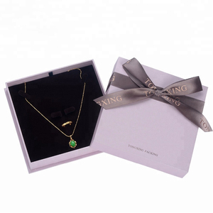 Hộp đồ trang sức Bán Buôn Đồ trang sức bao bì hộp biểu tượng tùy chỉnh bao bì từ đóng hộp chất lượng cao và sang trọng làm bằng tay - Product Image 4