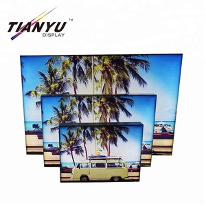 Tianyu xách tay chiếu sáng căng thẳng vải lightbox dễ dàng lắp ráp <span class=keywords><strong>LED</strong></span> Backlit nhôm hộp đèn - Product Image 5