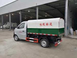 รถบรรทุกยกถังขยะแบบมีแขนขนาดเล็กของจีน - Product Image 3