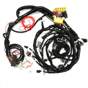 Engine Wiring Harness automobile Wiring Harness For Kobelco SK200-8 Excavator Parts 3 Month Warranty