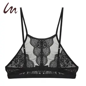 Women's PU Leather Lingerie Buckle Strappy Cut Out Bra Underwire Push Up  Bralette Japanese Dress Rabbits