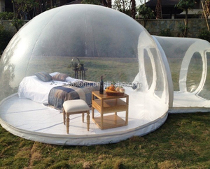 Dôme à bulles gonflable transparent de qualité commerciale pour l'extérieur, <span class=keywords><strong>maison</strong></span> de rebond gonflable, tente à bulles - Product Image 6