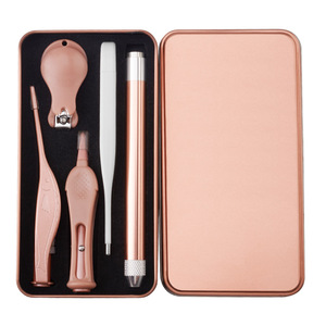 Nettoyeur d'oreille électronique LED pour le soin des bébés et des familles, kit de 5 pour l'élimination du cérumen - Product Image 1