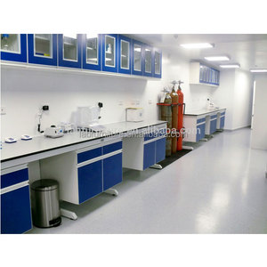 Kullanılmış Okul Mobilyaları Okul laboratuvar mobilyası/Diş Laboratuvarı Çelik çalışma masası Çekmeceli - Product Image 4